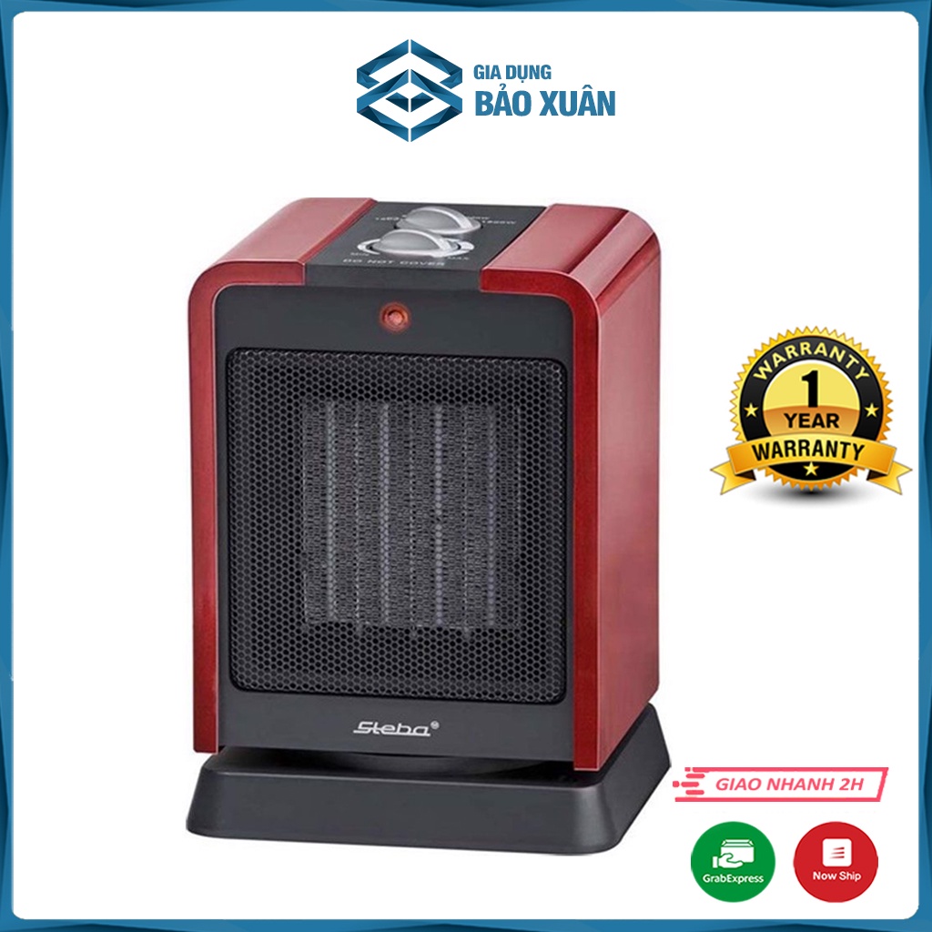 Quạt sưởi Ceramic STEBA KH2 công suất 1500W - Nhập khẩu Đức