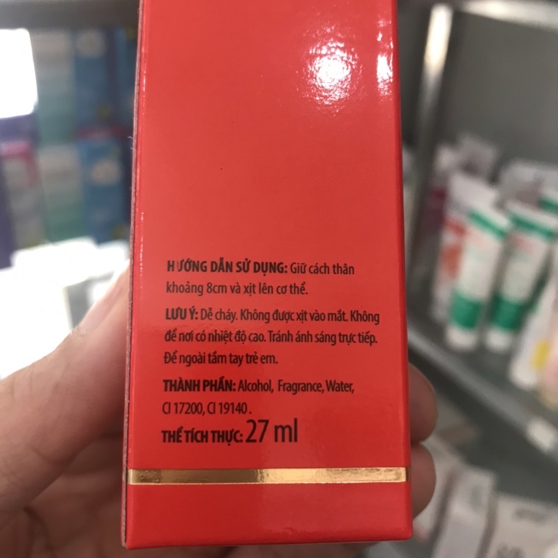 Nước hoa Sài Gòn đỏ Eau De Parfum 27ml