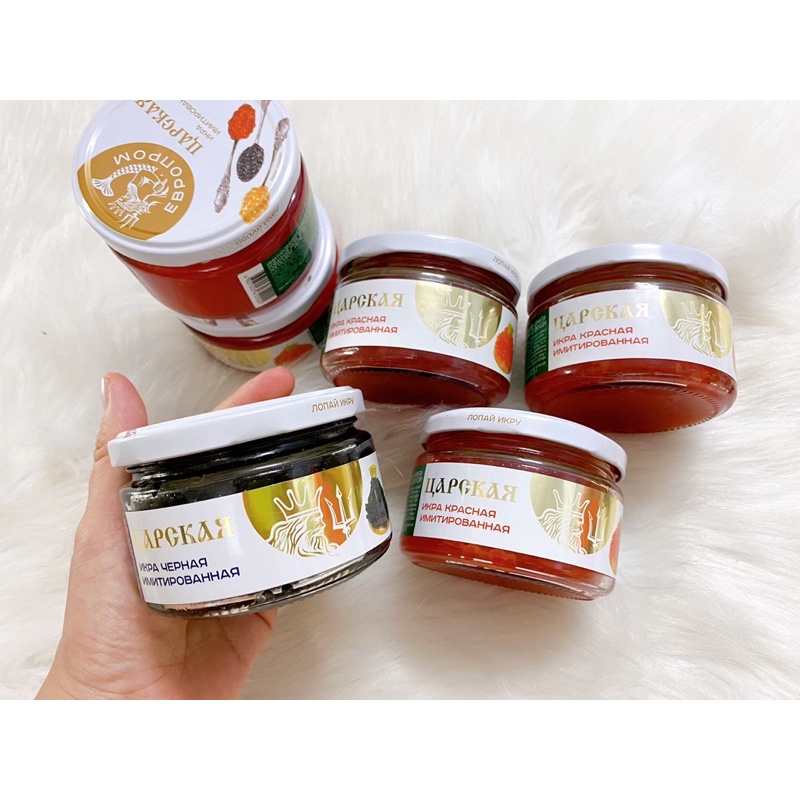 [HÀNG NGA-SIZE TO] Trứng cá hồi Nga NKPA hộp 220gram. | BigBuy360 - bigbuy360.vn