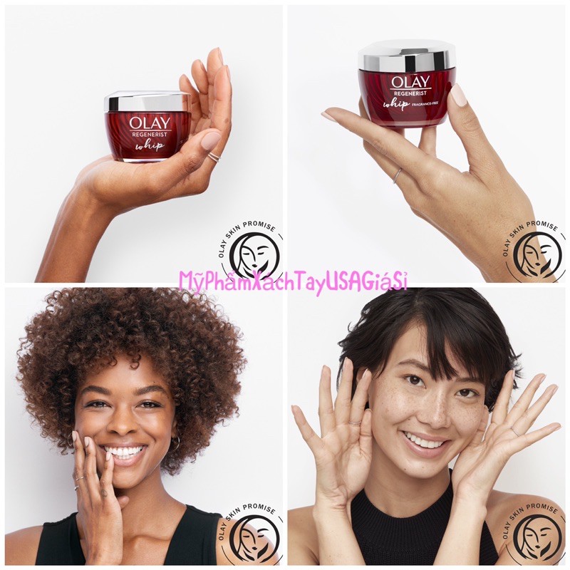 [HàngMỹ]Kem Dưỡng Chống Lão Hóa Olay Regenerist Whip Active Moisturizer 48g