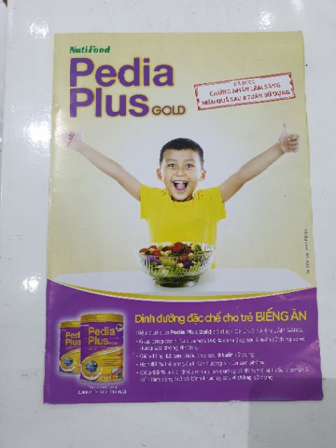 SỮA BỘT NUTI PEDIA PLUS GOLD LON 900G