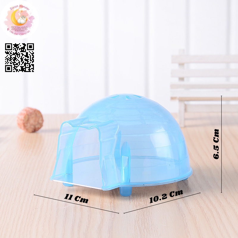 Nhà ngủ làm mát cho Hamster (11*10.2*7cm)