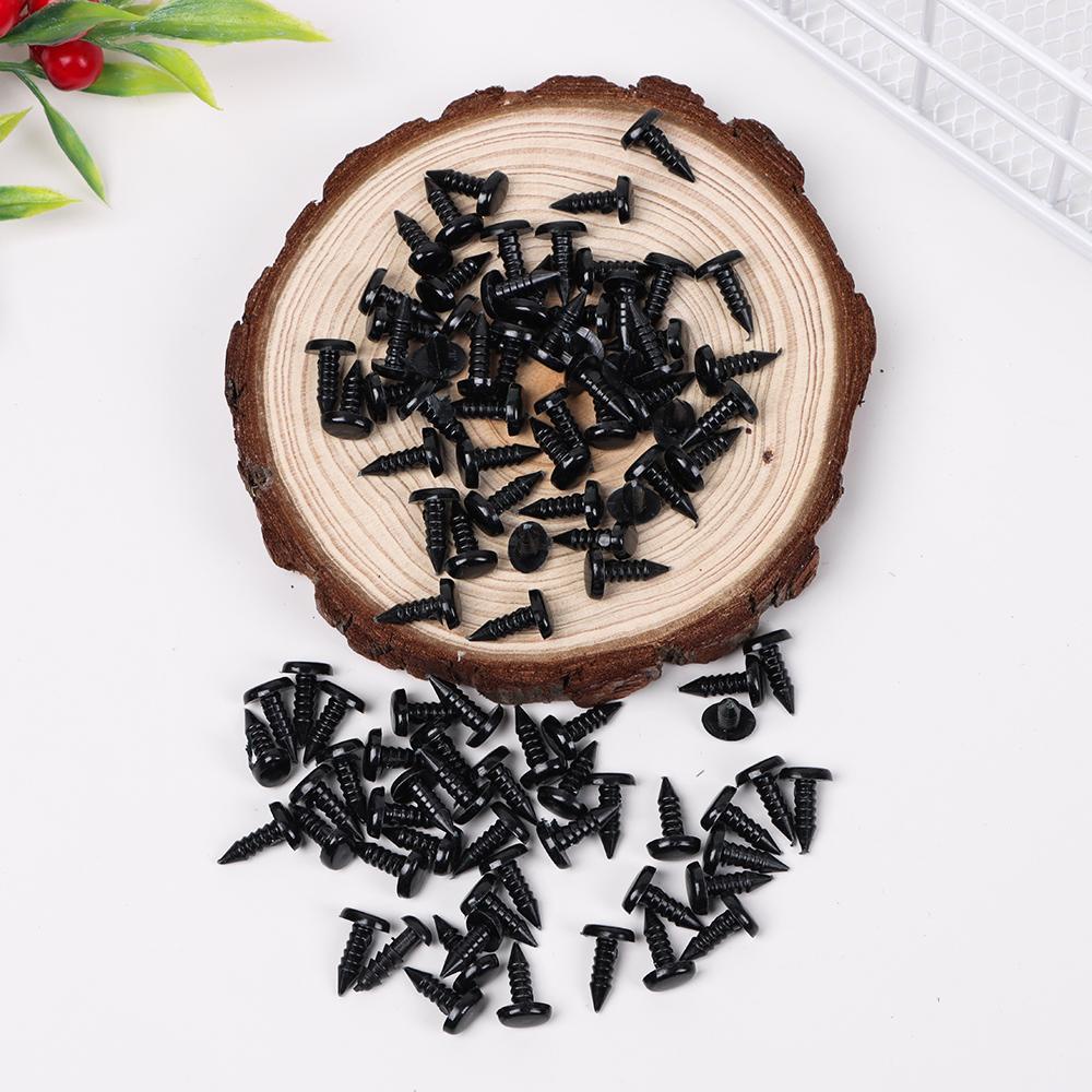 Bộ 50 / 100 Mũi Nhựa Hình Oval Làm Búp Bê Đồ Chơi DIY