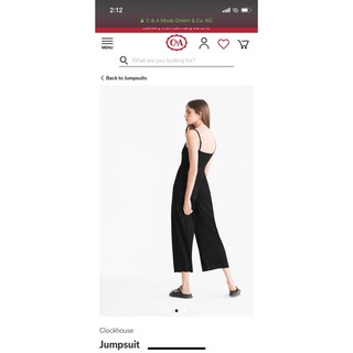 Jumpsuit 2 dây Clokhouse 2 màu