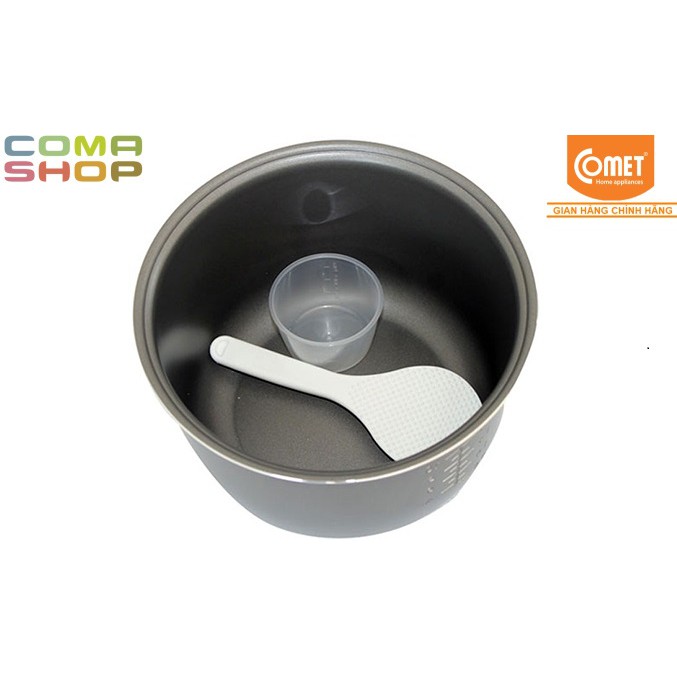 [Mã ELFLASH5 giảm 20K đơn 50K] CM8019 - NỒI CƠM ĐIỆN NẮP RỜI COMET 1.8L - BẢO HÀNH CHÍNH HÃNG 12 THÁNG | BigBuy360 - bigbuy360.vn