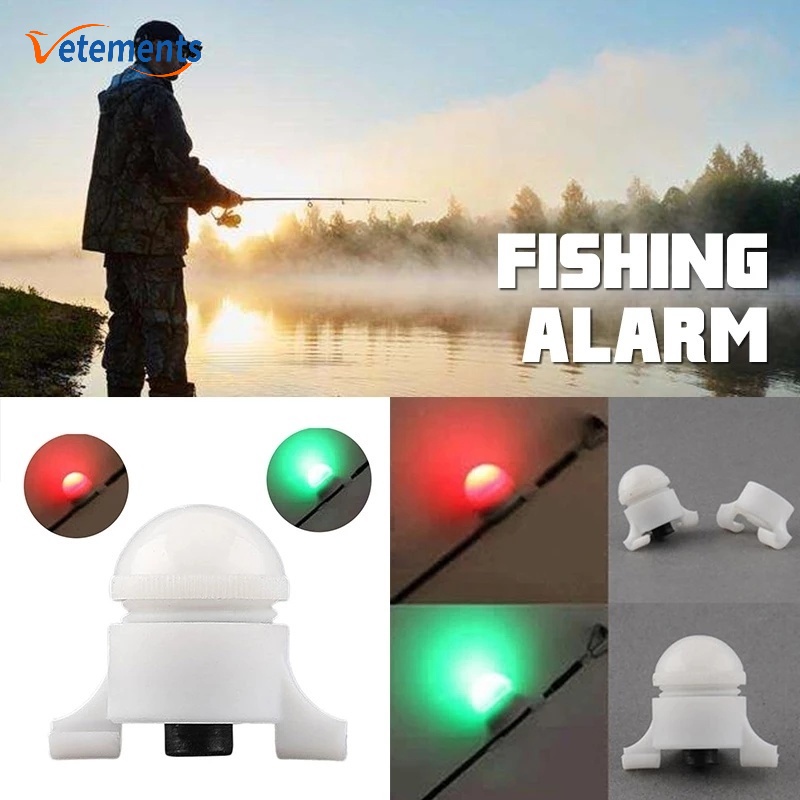Thiết Bị Báo Động Cá Cắn Câu Tự Động Gắn Kèm Đèn LED Sử Dụng Pin Tiện Dụng