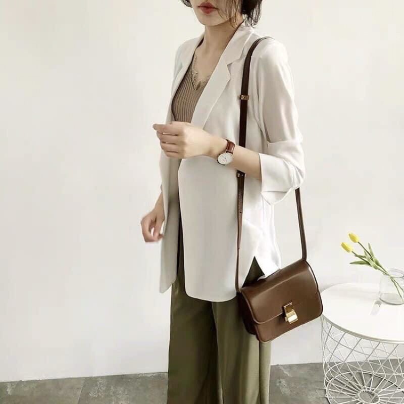 Áo Blazer nữ, vest khoác công sở 3 màu, thời trang công sở