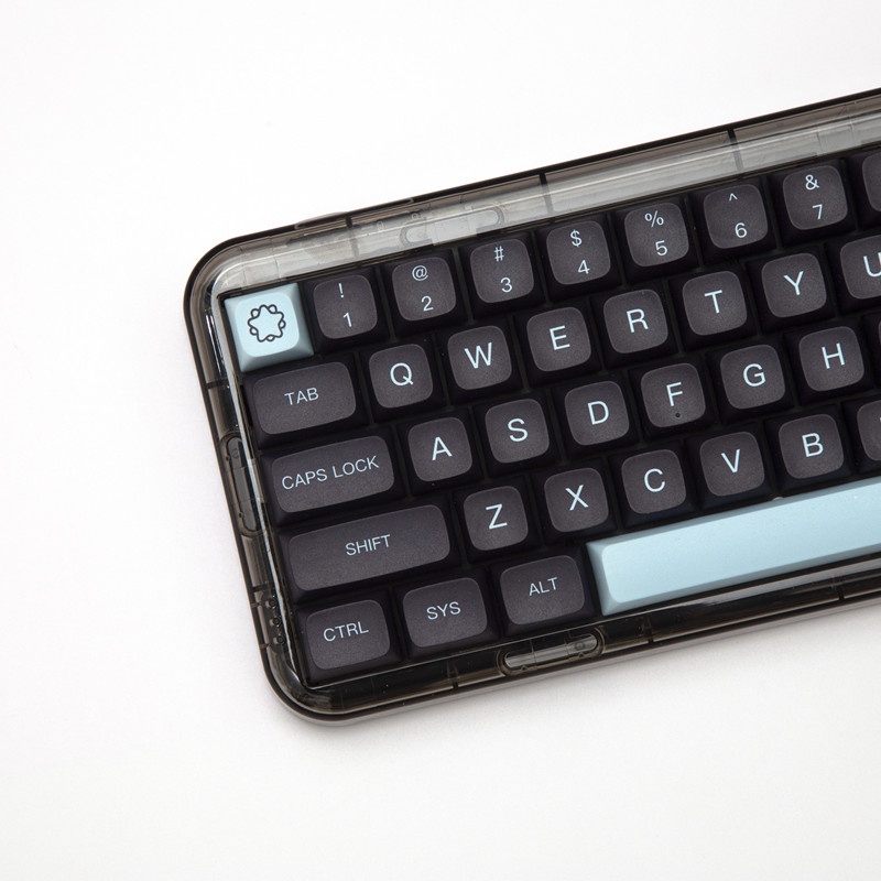 132 Key Comet Keycap XDA Hồ sơ màu đen PBT Dye Sub Bàn phím cơ học Keycap