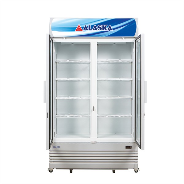 Tủ mát Alaska SL-8C 2 cánh 2 bên - Chính hãng - Bảo hành 24 tháng - Mới 100%