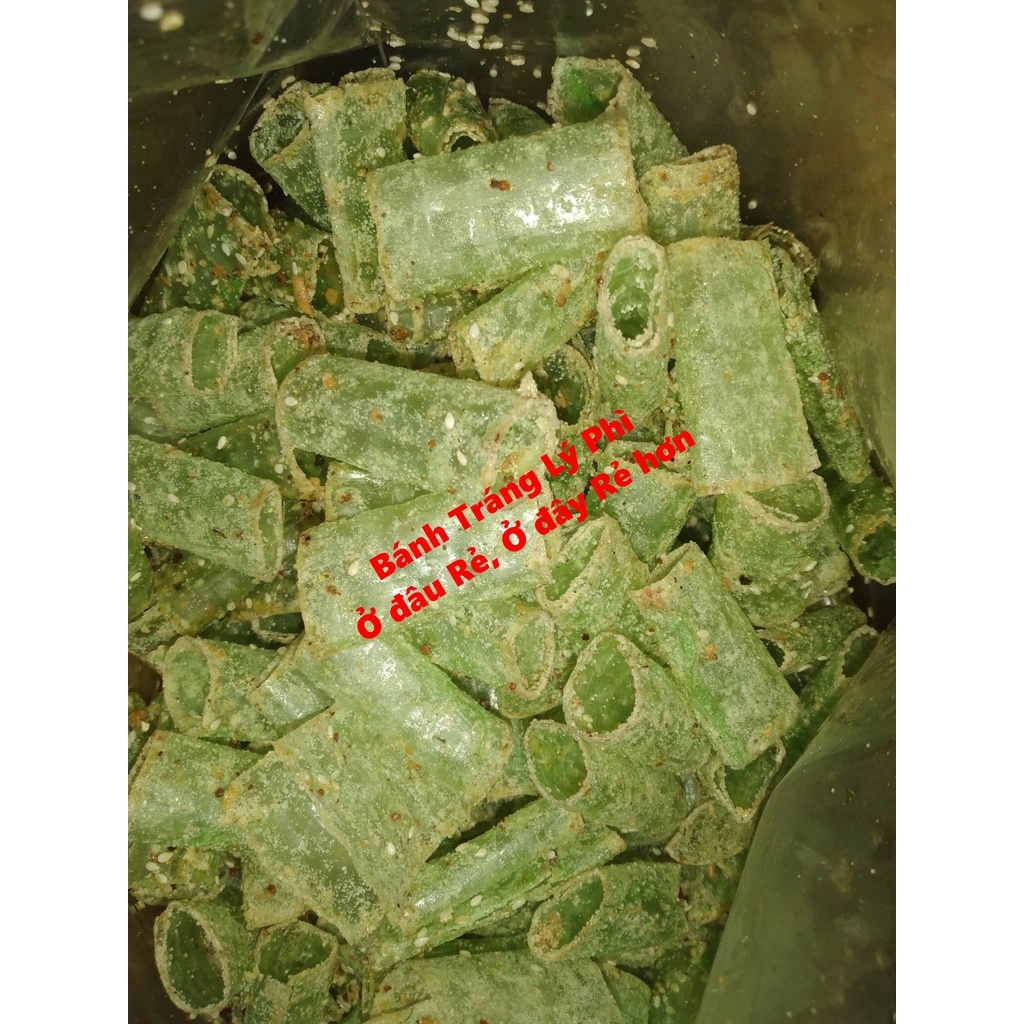 1kg bánh tráng phô mai lá dứa cuộn đặc sản Tây Ninh