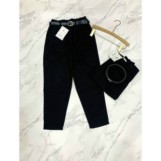 Quần baggy nhung hai màu  siêu hot (TẶNG KÈM ĐAI)