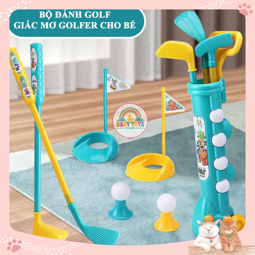 Bộ Đồ Chơi Golf Chuyên Nghiệp Dành Cho Bé, Giúp Bé Sớm Tiếp Cận Với Môn Thể Thao Gôn Quý Tộc Từ Sớm