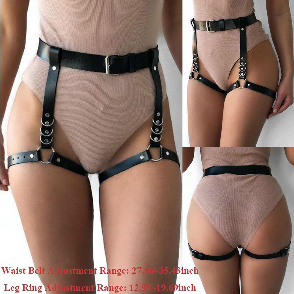 Dây Đai Nịt Tất / Đùi Phong Cách Gothic Gợi Cảm Có Thể Điều Chỉnh
