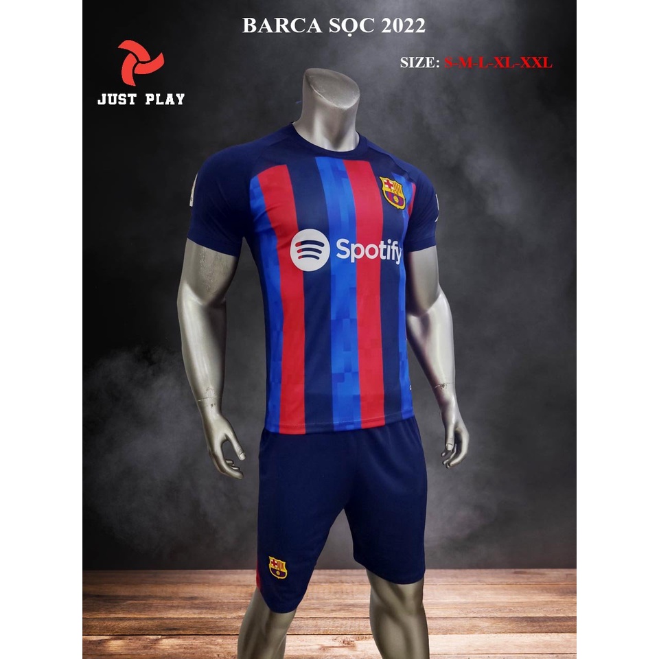 ÁO ĐÁ BANH CLB BARCELONA 2022 MỚI NHẤT