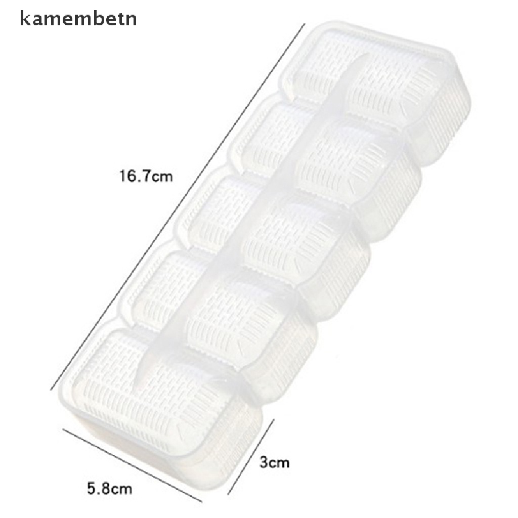 Set 5 Khuôn Làm Cơm Nắm Bằng Nhựa Tiện Lợi