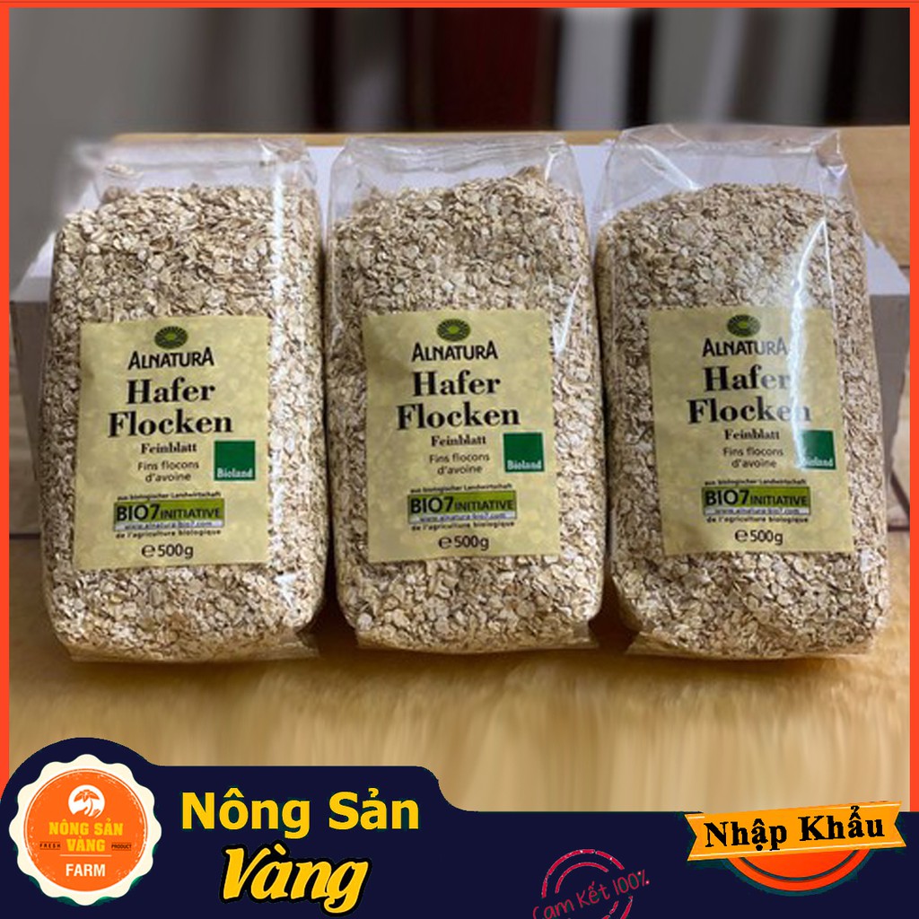 Yến mạch tươi nguyên chất Hafer Flocken 500gr (Cán vỡ 3 phút ăn liền) - Nhập Khẩu Từ Đức | BigBuy360 - bigbuy360.vn