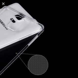 Ốp lưng dẻo Galaxy Note 4 Mỏng trong suốt