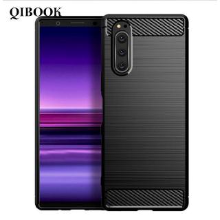 Ốp điện thoại sợi carbon mềm bảo vệ tuyệt vời dành cho Sony Xperia 5