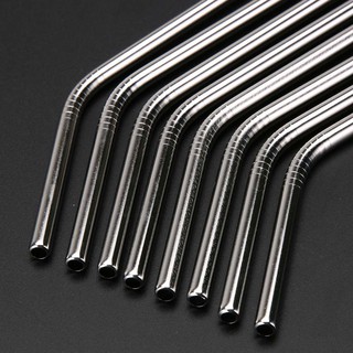 Ống hút inox dạng cong