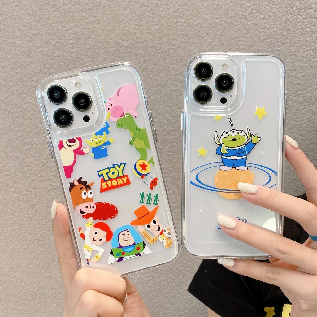 Ốp Điện Thoại Mềm Họa Tiết Toy Story Cho iphone 13promax 12 11 7plus X XR 8 7