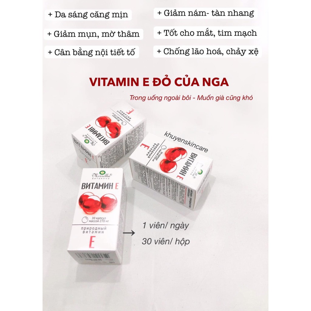Vitamin E nga 270mg 30v