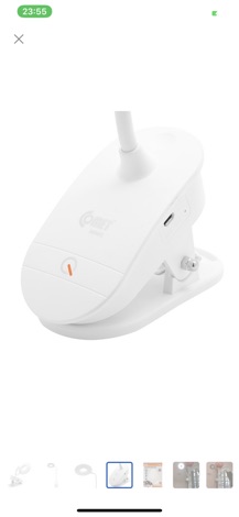 Đèn bàn sạc Led COMET CT174 [HÀNG CHÍNH HÃNG], 3W