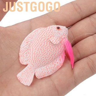 Set 4 Cá Giả Trang Trí Bể Cá Bằng Silicon
