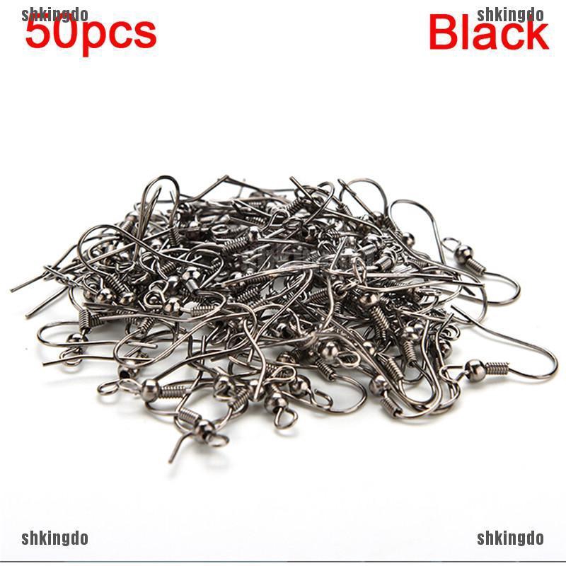 Set 50 móc hợp kim làm hoa tai chuyên dụng