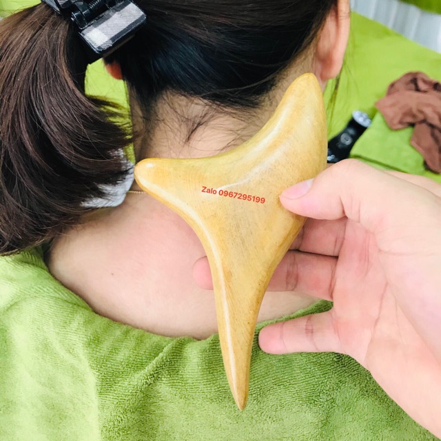 Ấn huyệt 3 chân gỗ, diện chuẩn, body, trị liệu