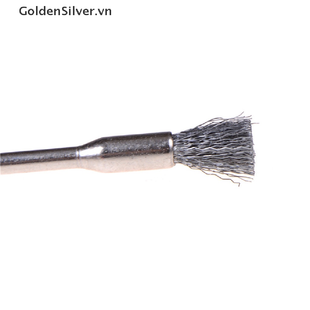 Chổi sợi thép dùng để đánh bóng cho máy khoa mini tiện dụng