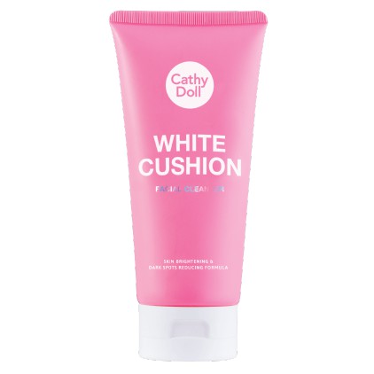 Sữa rửa mặt tạo bọt trắng da Cathy Doll White Cushion Facial Foam Cleanser 120ml