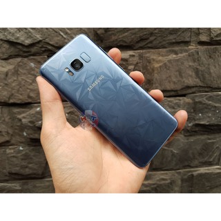 Miếng dán mặt lưng 3D vân kim cương cho Note 8