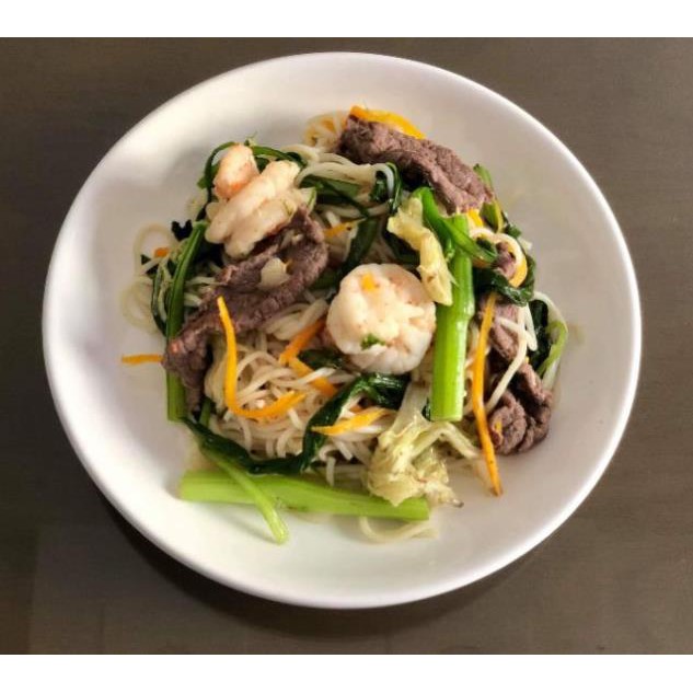 Bún nưa mì nưa ăn kiêng Keto, Das