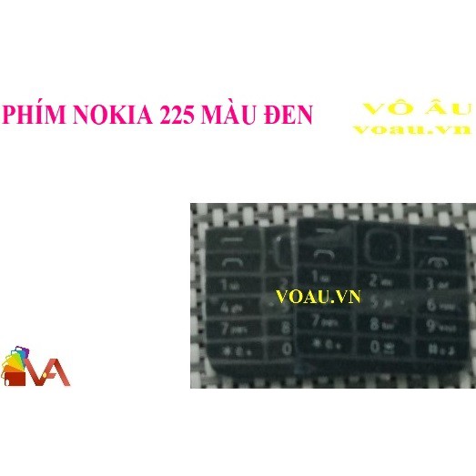 PHÍM NOKIA 225 MÀU ĐEN