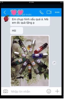 Tinh dầu nước hoa dạng xịt 