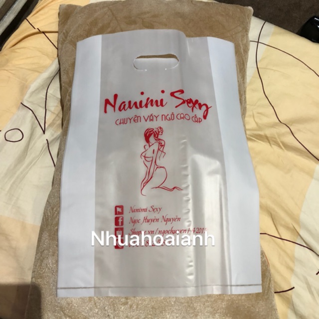 1kg túi hd mờ size 35x50 đựng quần áo mùa đông