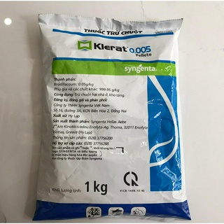 Thuốc diệt chuột sinh học thế hệ mới đã trộn sẵn Klerat 0.005