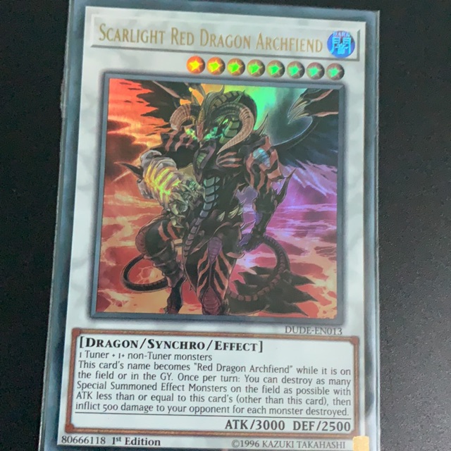 Bài yugioh: scarlight red dragon archfiend