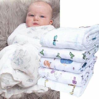 Khăn tắm xô muslin sợi tre