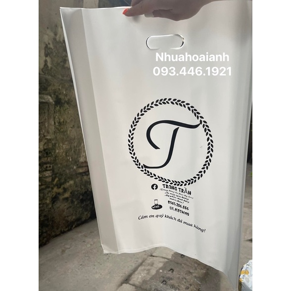 1kg túi Pe màu sứ size 35x50cm, túi đựng quần áo hàng loại 1
