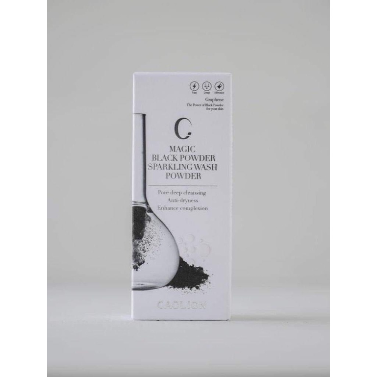 Bột rửa mặt thải độc sạch mụn đầu đen, mụn cám Caolion