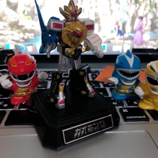 Mô hình gao king 12cm đứng bệ Mô hình Super Sentai Hyper figure Gao King ( Wild Force Megazord )
