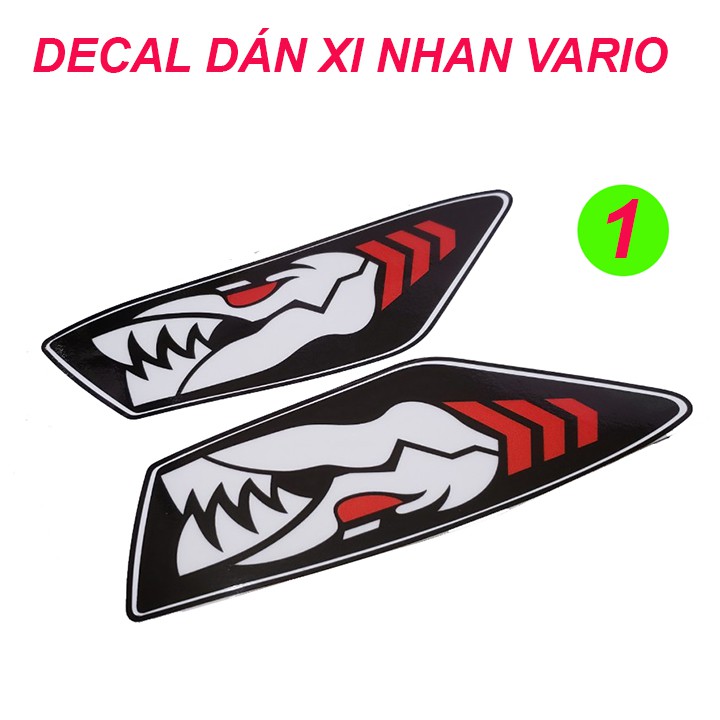 DECAL DÁN MẮT ĐEN PHA VARIO M1-M4