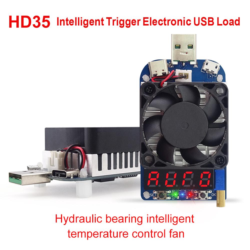 USB Electronic Load Digital Display Voltage Current Meter Battery Aging Detector