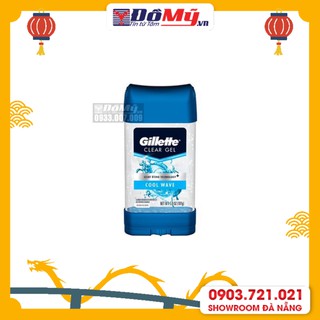 Lăn khử mùi cho nam của Mỹ Gillette Endurance Cool Wave loại 107g