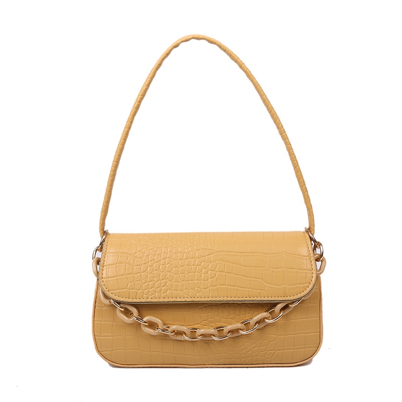 Túi đeo vai IELGY dây xích xách tay dễ phối đồ thời trang retro