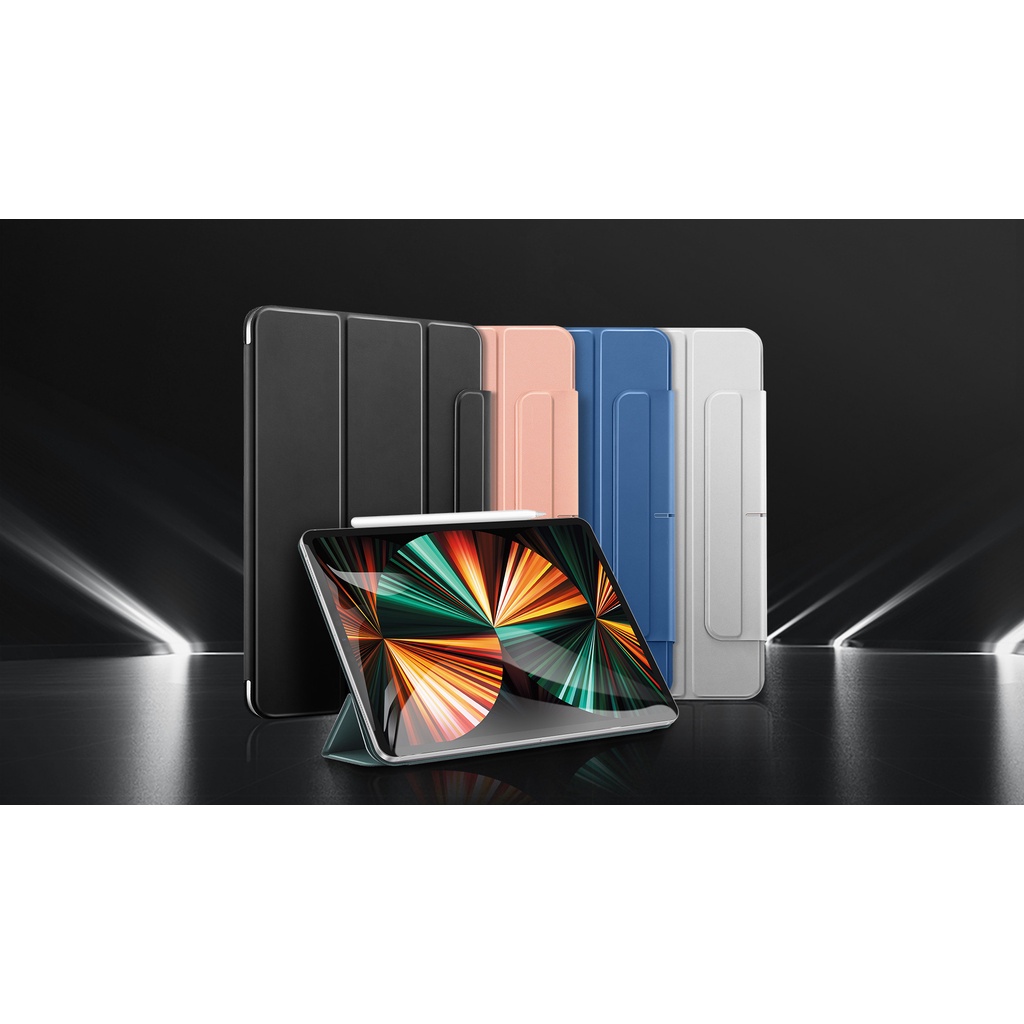 Bao Da Dành Cho iPad Pro 12.9 inch 2021/ 2022 ESR Rebound Magnetic Slim Case - Hàng Chính Hãng