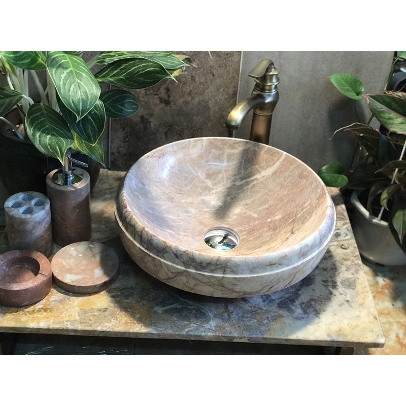 Lavabo rửa mặt bằng đá | BigBuy360 - bigbuy360.vn