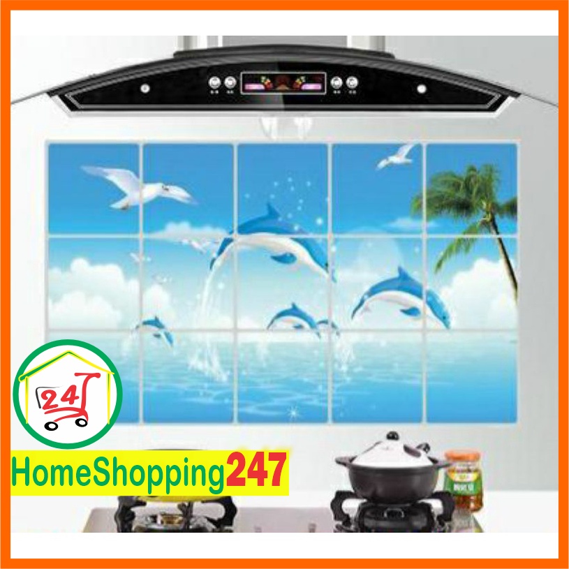 Tấm dán bếp cách nhiệt 45 x 75 cm