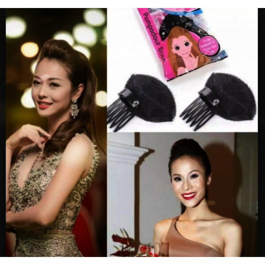 Kẹp độn phồng tóc mái